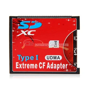 1pcs/lot SD SDHC SDXC to High-Speed Extreme Compact Flash CF Type I Adapter For 16/32/64/128 GB
1pcs/lot SD SDHC SDXC to High-Speed Extreme Compact Flash CF Type I Adapter For 16/32/64/128 GB