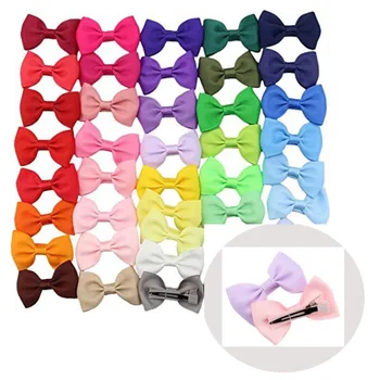 Fioday 41pcs Small 2.5" Boutique Hairbow Clips Ribbon Bowtie Bows with Matching Color Alligator Clips for Girls Drop Shipping
Fioday 41pcs Small 2.5" Boutique Hairbow Clips Ribbon Bowtie Bows with Matching Color Alligator Clips for Girls Drop Shipping