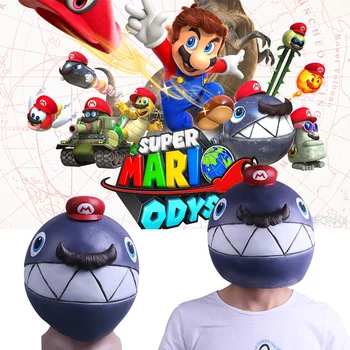Game Super Mario Odyssey Mask Cosplay Odyssey Bomb Mask Costume Handmade Monster Mask
Game Super Mario Odyssey Mask Cosplay Odyssey Bomb Mask Costume Handmade Monster Mask