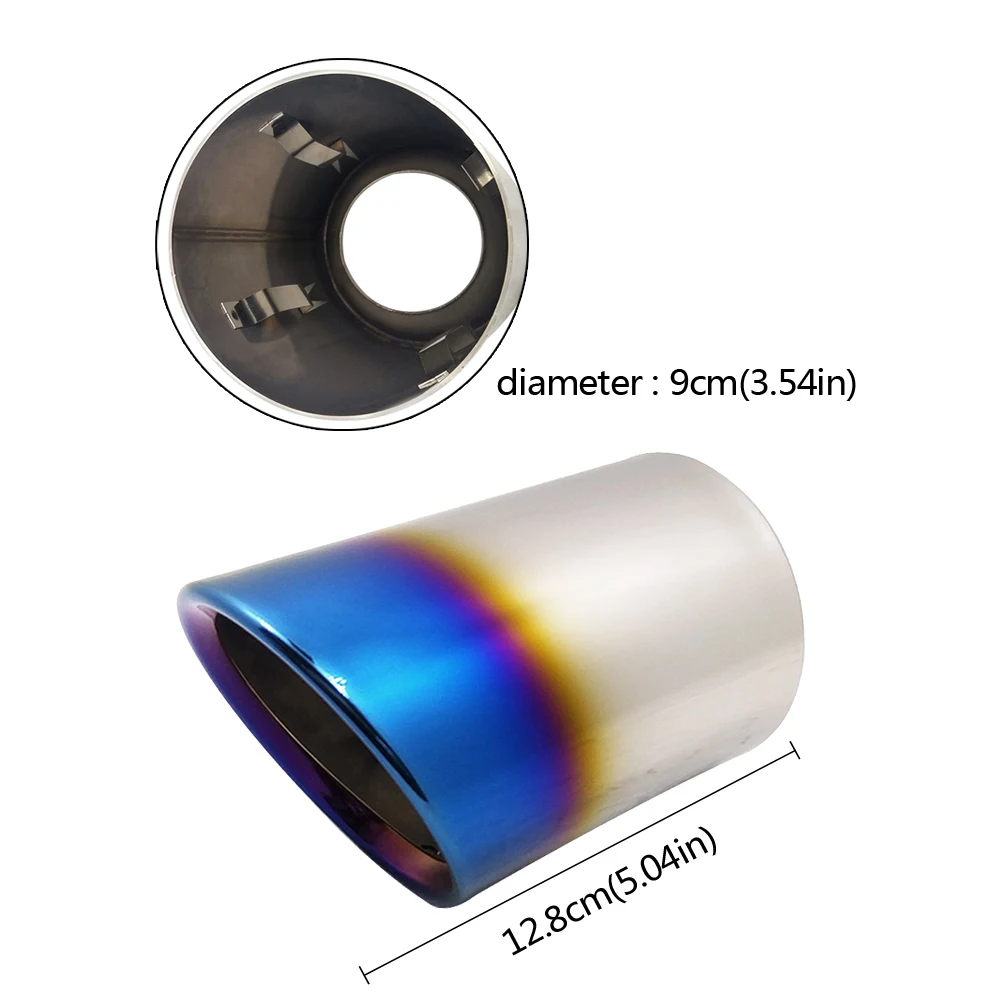 Stainless Steel Car Rear Exhaust Pipe Tail Muffler Tip Automobiles Tail Throat Exhause Liner Auto Accessory For BMW X1 2016
Stainless Steel Car Rear Exhaust Pipe Tail Muffler Tip Automobiles Tail Throat Exhause Liner Auto Accessory For BMW X1 2016