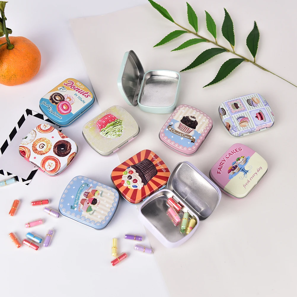 New 1PC Mini Tin Case Sealed Jar Packing Boxes Pill Case Boxes Container Cans Random Drop Shipping
New 1PC Mini Tin Case Sealed Jar Packing Boxes Pill Case Boxes Container Cans Random Drop Shipping