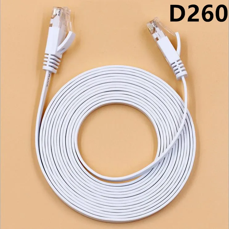Six types of flat network cable CAT6 finished products pure copper Gigabit network jumper 0.2 0.3 0.5 1 2 3 5 m
Six types of flat network cable CAT6 finished products pure copper Gigabit network jumper 0.2 0.3 0.5 1 2 3 5 m