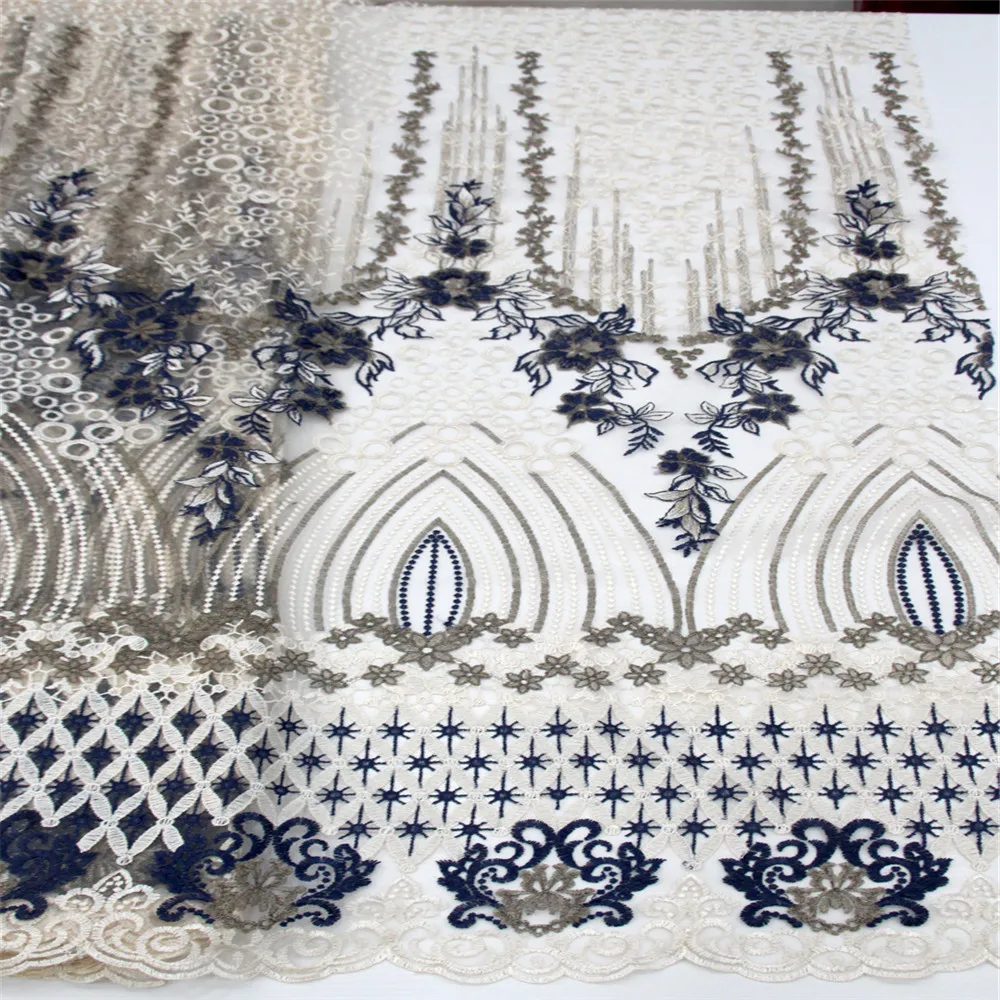 African Laces Fabrics Embroidered nigerian Guipure French Lace Fabric High-quality 2018 African French Net Lace Fabric GF407-2
African Laces Fabrics Embroidered nigerian Guipure French Lace Fabric High-quality 2018 African French Net Lace Fabric GF407-2