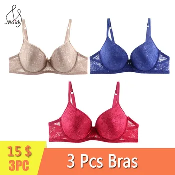 Maidy 3Pcs/Pack Full Lace Sexy Bra For Women Plus Size Bras Push Up Female Lingerie Deep U Underwear Plunge 34-52 B-C-D
Maidy 3Pcs/Pack Full Lace Sexy Bra For Women Plus Size Bras Push Up Female Lingerie Deep U Underwear Plunge 34-52 B-C-D