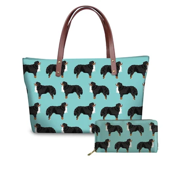 Noisydesigns Bernese Dog Handbag For Women Travel Set Long Wallet Leisure Girls Shoulder Bag Brand Printing Messenger Totes sac
Noisydesigns Bernese Dog Handbag For Women Travel Set Long Wallet Leisure Girls Shoulder Bag Brand Printing Messenger Totes sac