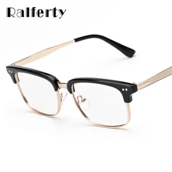 Ralferty Designer Unisex Gold Rimmed Glasses Frame With Clear Lens Women Men Square Eyeglasses Myopia Optic Frame oculos de grau
Ralferty Designer Unisex Gold Rimmed Glasses Frame With Clear Lens Women Men Square Eyeglasses Myopia Optic Frame oculos de grau