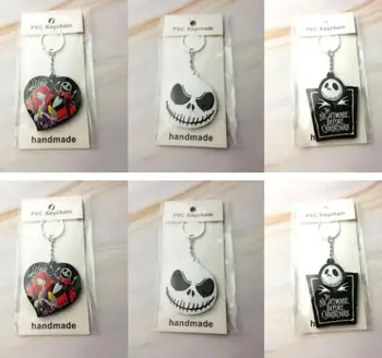 New 50 pcs Mixed Nightmare Before Christmas PVC Key Ring Cartoon Keychains Bag Pendant For Best Gift T-80
New 50 pcs Mixed Nightmare Before Christmas PVC Key Ring Cartoon Keychains Bag Pendant For Best Gift T-80