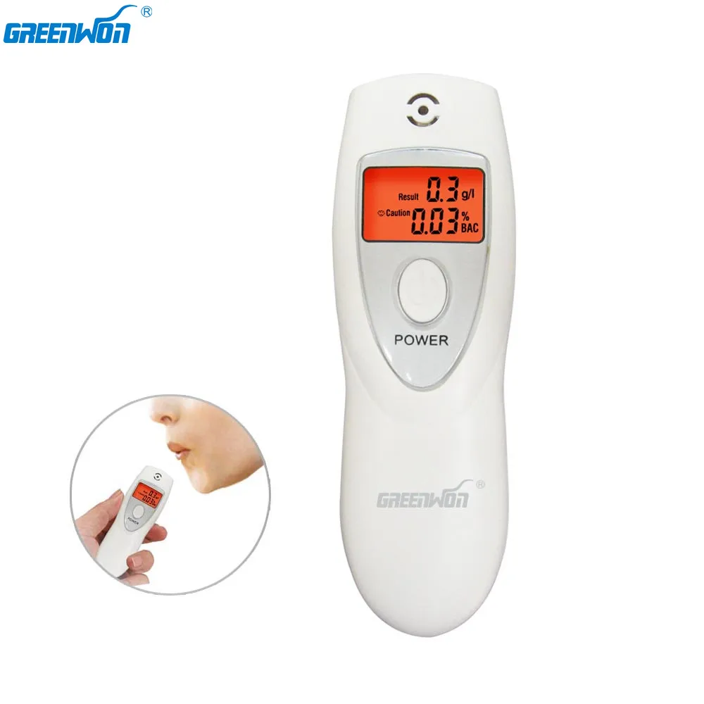 GREENON Semiconductor Digital display results alcohol tester breathalyzer Alcohol Detector analyzer with Red backlight display
GREENON Semiconductor Digital display results alcohol tester breathalyzer Alcohol Detector analyzer with Red backlight display