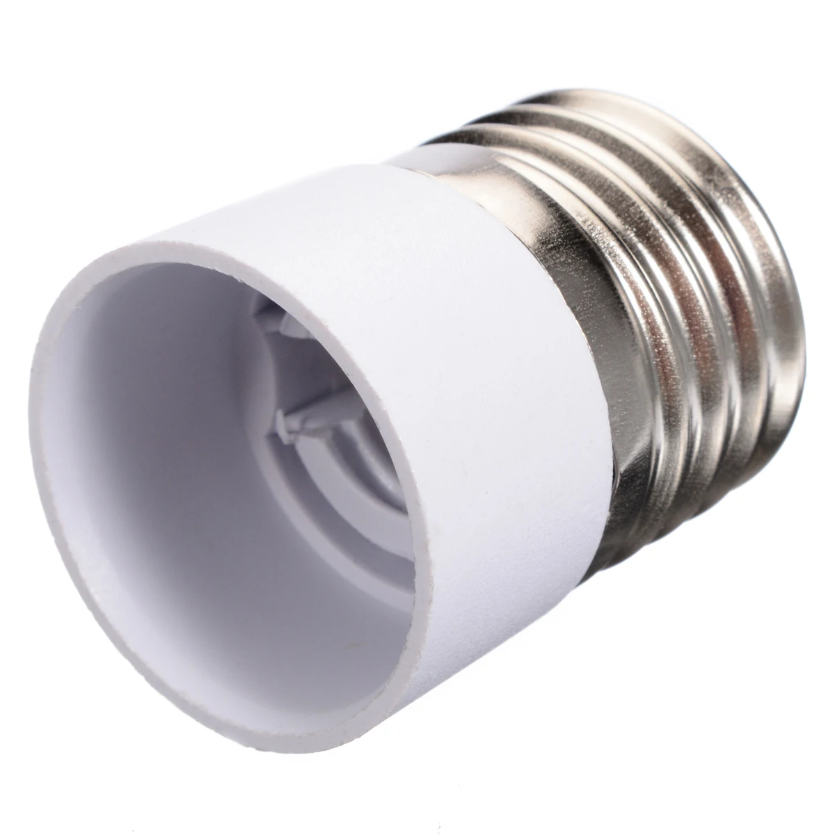 Henanxi Fireproof Material E27 to E14 Lamp Holder Converter Durable Home Socket Conversion Portable Light Bulb Base 