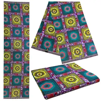 

6 Yards Ankara Mitex Wax Print/ African Fabrics Kitenge/Pagnes/Tissues Africain/ Lapa/Chitenge LBL-135