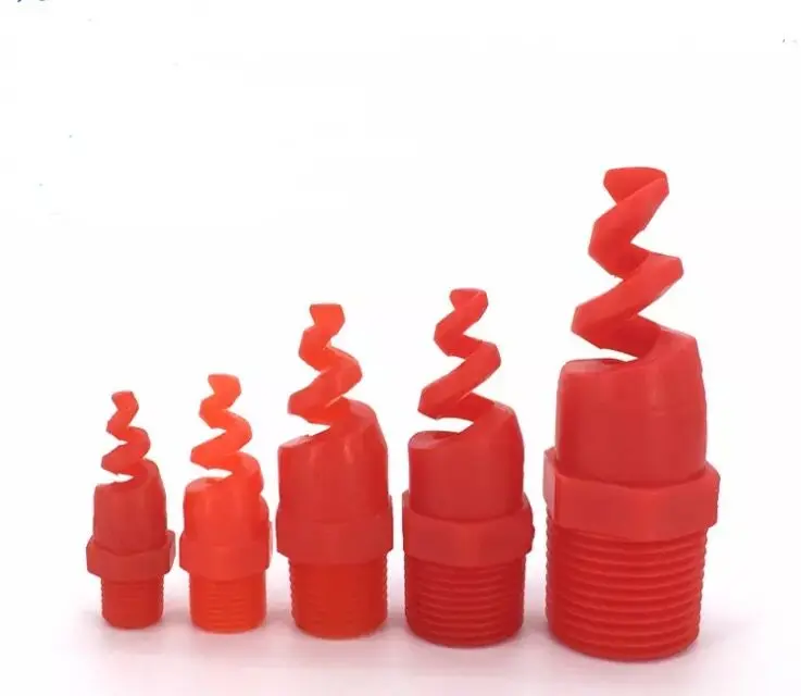 PP spiral nozzle spray head industrial gas dedusting desulfurization scrubber,Plastic Spiral Jet Spray Nozzle water spray Spiral
PP spiral nozzle spray head industrial gas dedusting desulfurization scrubber,Plastic Spiral Jet Spray Nozzle water spray Spiral