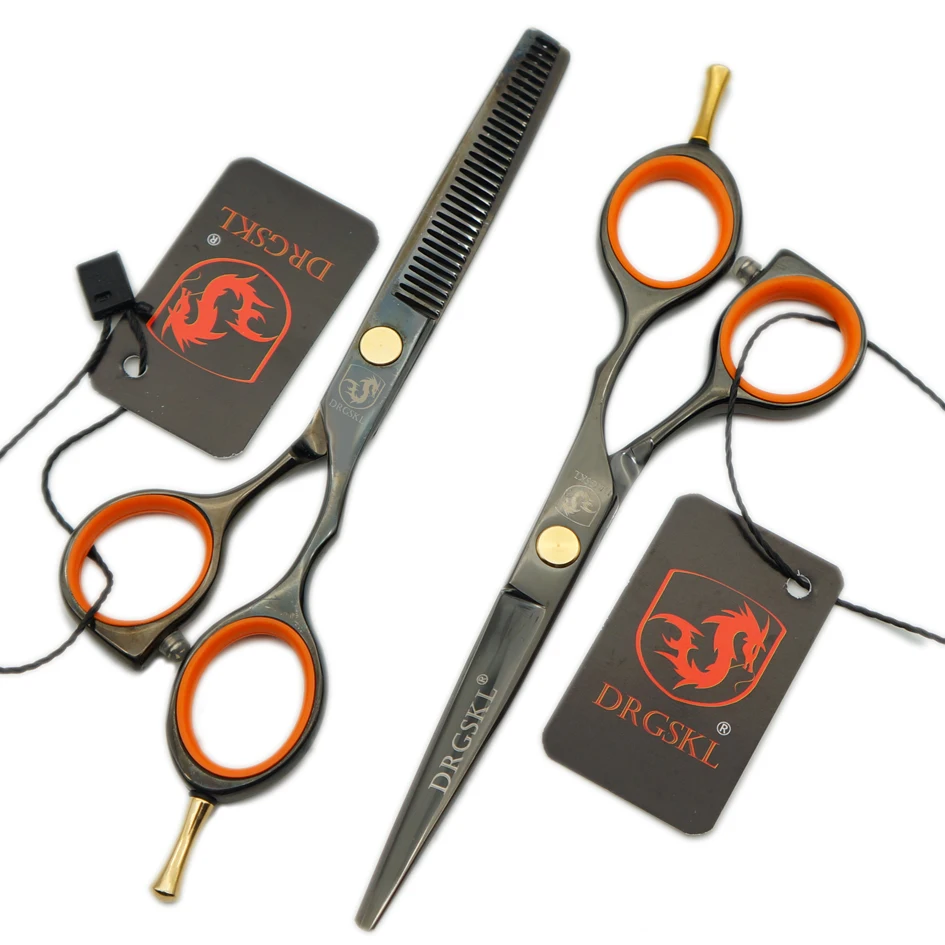 DRGSKL black barber hair scissors high quality, multicolor 5.5 inch professional hair hairdressing scissors hair cut shears
DRGSKL black barber hair scissors high quality, multicolor 5.5 inch professional hair hairdressing scissors hair cut shears