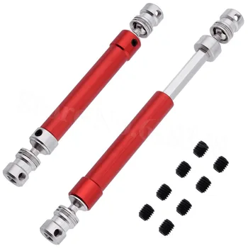 2pcs 110-160mm Duty Metal Universal Driven Dogbone Drive Shaft (AL.) for 1/10 Axial Wraith Spawn AX90056 RC Replacement
2pcs 110-160mm Duty Metal Universal Driven Dogbone Drive Shaft (AL.) for 1/10 Axial Wraith Spawn AX90056 RC Replacement