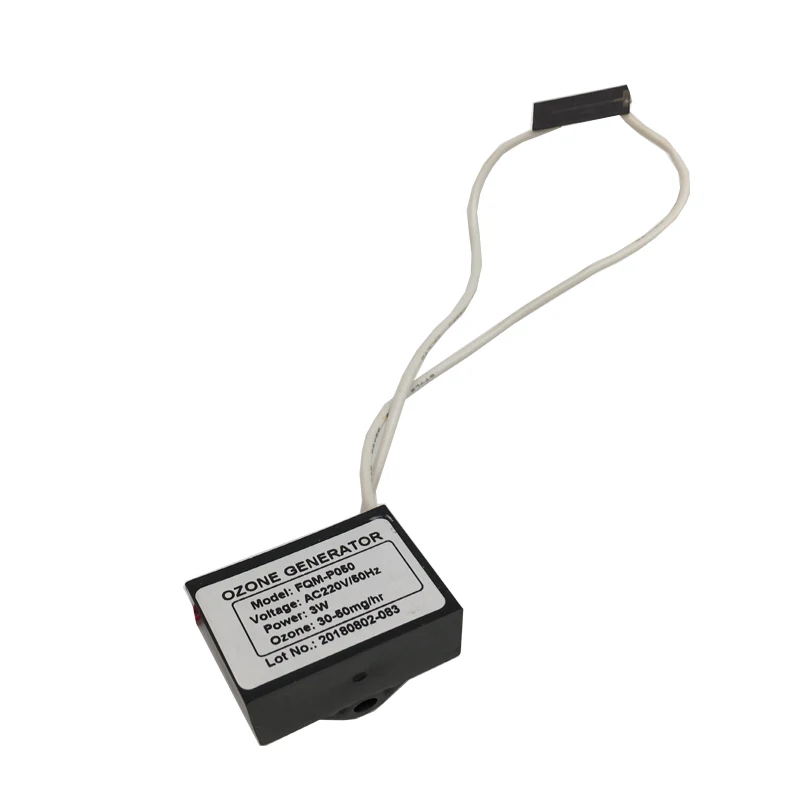 Mini 100-240V 3W Ozone Generator Deodorization Cleaning The Air Ozonator FQM-P050
Mini 100-240V 3W Ozone Generator Deodorization Cleaning The Air Ozonator FQM-P050