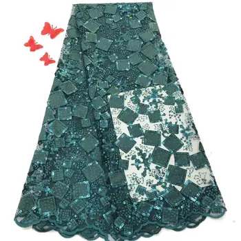 New style green African french net lace fabric 2019 embroidered tulle sequins lace high quality Swiss cord Nigerian lace fabrics
New style green African french net lace fabric 2019 embroidered tulle sequins lace high quality Swiss cord Nigerian lace fabrics