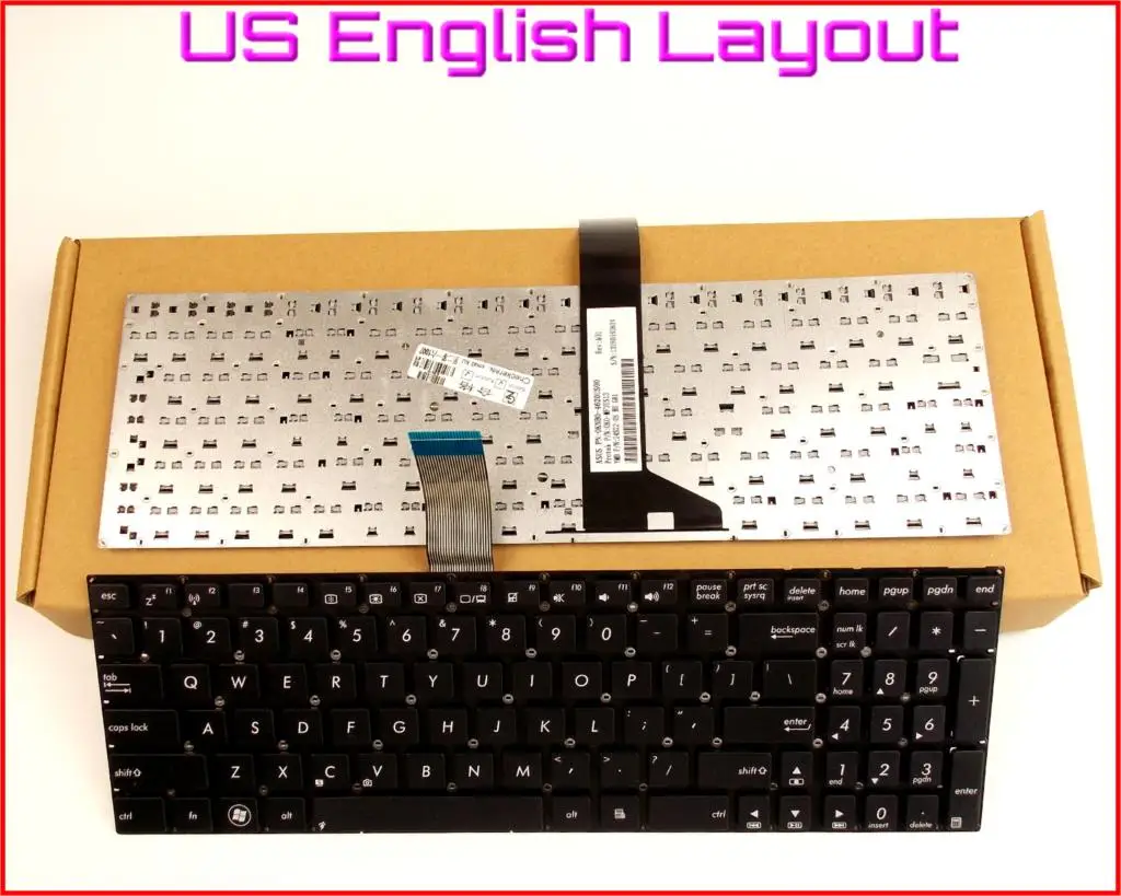 Новая английская версия клавиатуры для США для ноутбука ASUS K55VM K550VD K55VS K55XI K55A-DB51 K55A-SI50301P K55A-DH71 U57 без рамки
Новая английская версия клавиатуры для США для ноутбука ASUS K55VM K550VD K55VS K55XI K55A-DB51 K55A-SI50301P K55A-DH71 U57 без рамки