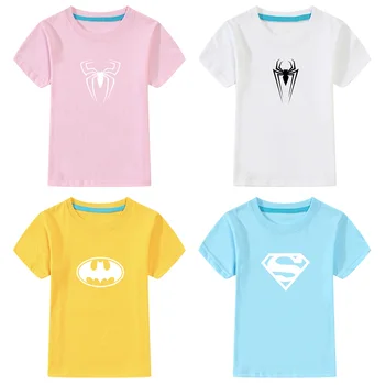 2019 Marvel Spiderman Batman Printing Children T-Shirts Cartoon Anime Boy Girls Short Sleeves T shirt Baby Cotton Tops Vest
2019 Marvel Spiderman Batman Printing Children T-Shirts Cartoon Anime Boy Girls Short Sleeves T shirt Baby Cotton Tops Vest