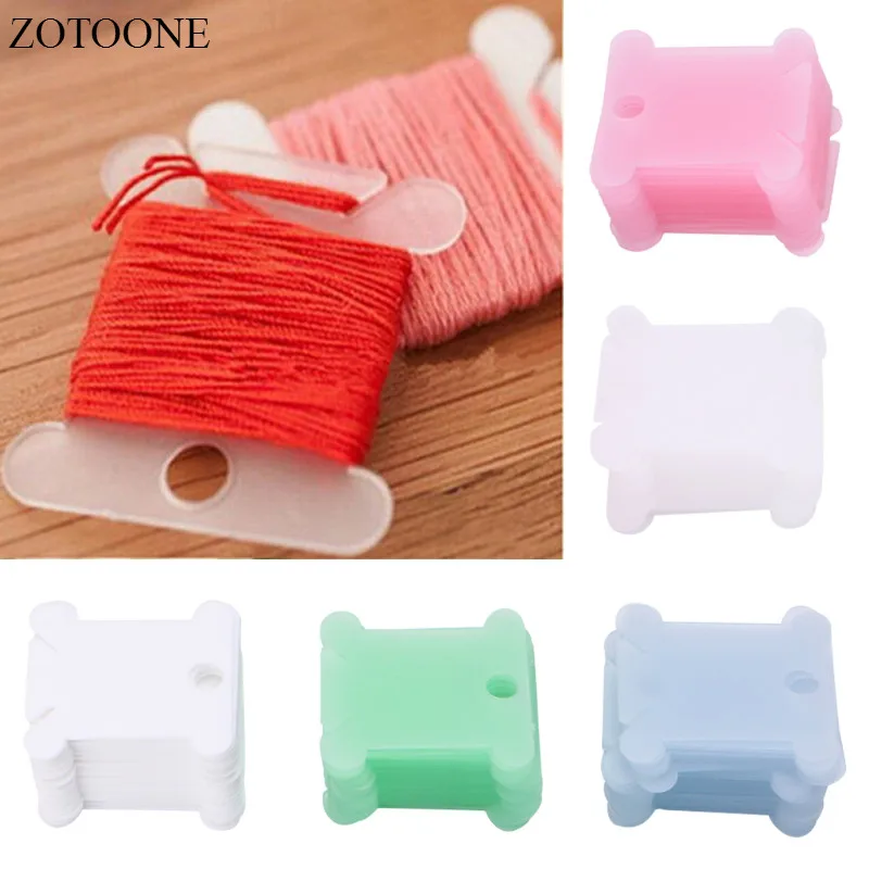 ZOTOONE 20Pcs Embroidery Floss Craft Thread Bobbin Cross Stitch Storage Holder Plastic 
ZOTOONE 20Pcs Embroidery Floss Craft Thread Bobbin Cross Stitch Storage Holder Plastic