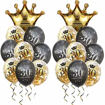 30 40 50 60 70 80 Years Birthday Balloon 30th Birthday Party Decorations Baloon Number 50th Adult Gold And Black Birthday ballon
30 40 50 60 70 80 Years Birthday Balloon 30th Birthday Party Decorations Baloon Number 50th Adult Gold And Black Birthday ballon