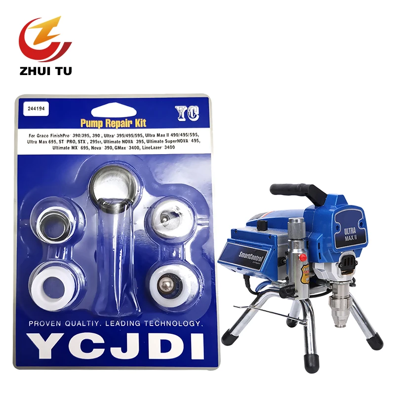 Airless Sprayer Seal Set Paint Sprayer Repair Kits Spare Part Sprayer Seal Pad Easily Use Removed Universal
Airless Sprayer Seal Set Paint Sprayer Repair Kits Spare Part Sprayer Seal Pad Easily Use Removed Universal