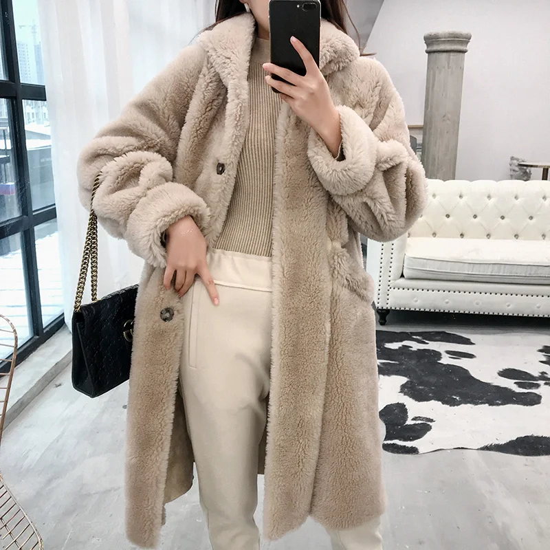 Real Fur Coat Wool Jacket Autumn Winter Coat Women Clothes 2019 Korean Streetwear Vintage Women Tops Abrigo Mujer 8808 ZT3149
Real Fur Coat Wool Jacket Autumn Winter Coat Women Clothes 2019 Korean Streetwear Vintage Women Tops Abrigo Mujer 8808 ZT3149