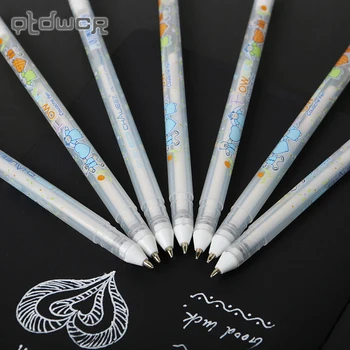 1PC Sell Hot 0.8MM White Ink Photo Album Gel Pen Stationery Office Learning Cute Pen Unisex Pen Gift For Kids School Supplies
1PC Sell Hot 0.8MM White Ink Photo Album Gel Pen Stationery Office Learning Cute Pen Unisex Pen Gift For Kids School Supplies
