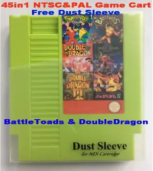 BattleToads & DoubleDragon 45in1 NTSC&PAL Games, 72 Pins NES Game Cart Replacement Shell, Free Dust Sleeve
BattleToads & DoubleDragon 45in1 NTSC&PAL Games, 72 Pins NES Game Cart Replacement Shell, Free Dust Sleeve
