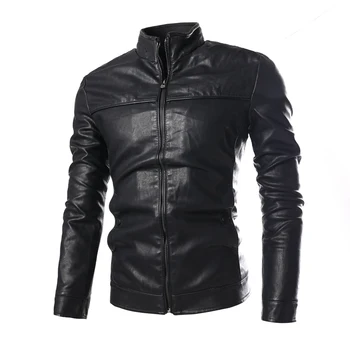 Autumn Winter Motorcycle Moto Vintage PU Faux Leather Jacket Men Casual Warm Jackets Coat Male Classic KJ-68
Autumn Winter Motorcycle Moto Vintage PU Faux Leather Jacket Men Casual Warm Jackets Coat Male Classic KJ-68