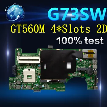 Amazoon G73SW Mainboard REV2.0 For Asus G73SW G73S G73 Laptop motherboard HD3000 100% fully test HM65 Support GT560M 4*Slots 2D
Amazoon G73SW Mainboard REV2.0 For Asus G73SW G73S G73 Laptop motherboard HD3000 100% fully test HM65 Support GT560M 4*Slots 2D