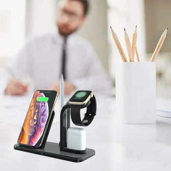 10W QI wireless cahrger Separate 3-in-1 Fast Wireless Charger for Apple iphone XR XS max X 8 plus or headphones or watches
10W QI wireless cahrger Separate 3-in-1 Fast Wireless Charger for Apple iphone XR XS max X 8 plus or headphones or watches