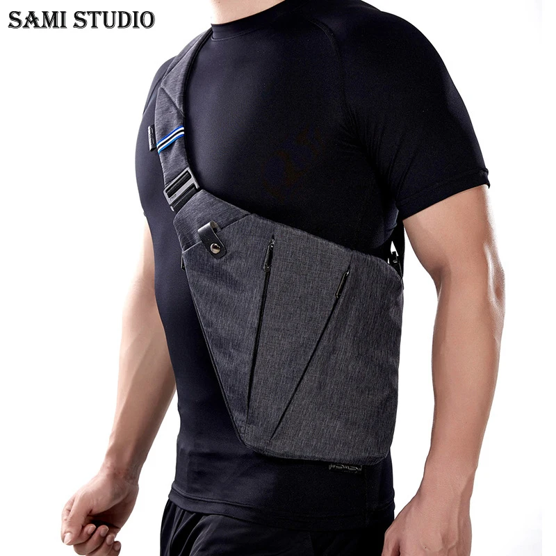 SAMI STUDIO Compact Single Shoulder Bags for Men Waterproof Nylon Crossbody Bags Male Messenger Bag
SAMI STUDIO Compact Single Shoulder Bags for Men Waterproof Nylon Crossbody Bags Male Messenger Bag