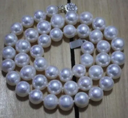 FREE SHIPPING HOT sell new Style >>>> HUGE CHARMING 10-11 MM AAA + Akoya SOUTH SEA White Pearl Necklace 17
FREE SHIPPING HOT sell new Style >>>> HUGE CHARMING 10-11 MM AAA + Akoya SOUTH SEA White Pearl Necklace 17