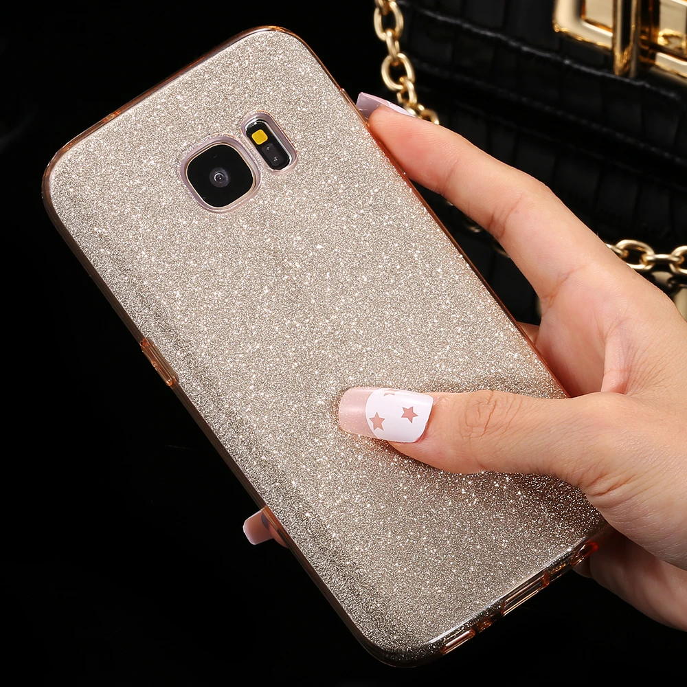Luxury Glitter Powder Case For Samsung Galaxy S7 S7 Edge Bling Hard PC Soft TPU Phone Cases Cover Capa Ultra Thin Accessories
Luxury Glitter Powder Case For Samsung Galaxy S7 S7 Edge Bling Hard PC Soft TPU Phone Cases Cover Capa Ultra Thin Accessories