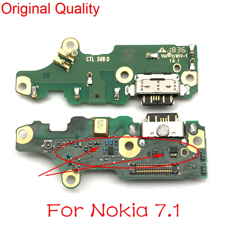 1 шт. для Nokia 7,1 для Nokia 7 2018 TA-1095 зарядный USB-порт док-станция коннектор микрофонная плата запасной гибкий кабель
1 шт. для Nokia 7,1 для Nokia 7 2018 TA-1095 зарядный USB-порт док-станция коннектор микрофонная плата запасной гибкий кабель