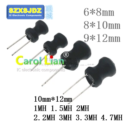 1012 plug-in inductor I-shaped inductor 10X12 1MH 1.5MH 2MH 2.2MH 3MH 3.3MH 4.7MH
1012 plug-in inductor I-shaped inductor 10X12 1MH 1.5MH 2MH 2.2MH 3MH 3.3MH 4.7MH