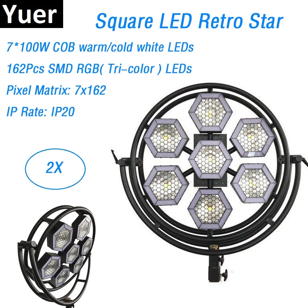 Retro Flash Lights High Power 7X100W Warm / Cold White LED Retro Star Dj Wash Lighting Effects Perfect For Disco Party XMAS Show
Retro Flash Lights High Power 7X100W Warm / Cold White LED Retro Star Dj Wash Lighting Effects Perfect For Disco Party XMAS Show