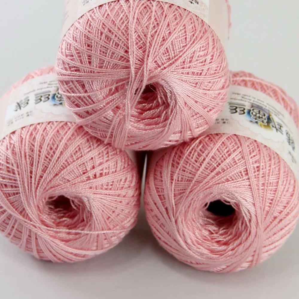 3ballsx50g New Soft Hand Cotton Lace Wool Yarn Crochet Shawl Scarf Knitting Pink Dus 16118-3
3ballsx50g New Soft Hand Cotton Lace Wool Yarn Crochet Shawl Scarf Knitting Pink Dus 16118-3