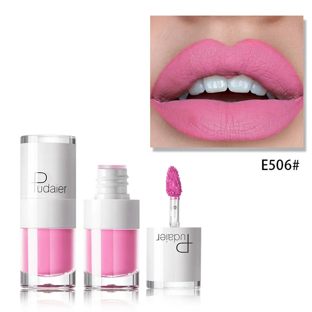 16 Colors White Bottle Matte Lip Gloss Lasting Moisturizing Non-marking Waterproof Non-stick Cup Lip Glaze
16 Colors White Bottle Matte Lip Gloss Lasting Moisturizing Non-marking Waterproof Non-stick Cup Lip Glaze