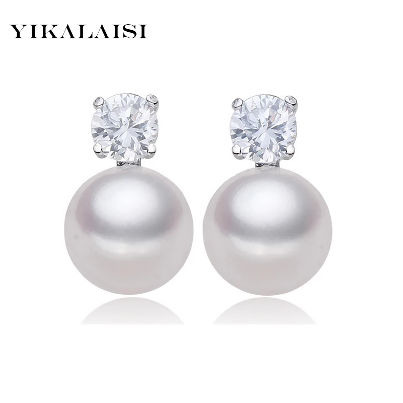 YIKALAISI 2017 100% natural freshwater pearl stud earrings 925 sterling silver jewelry for women wedding mom birthday gift
YIKALAISI 2017 100% natural freshwater pearl stud earrings 925 sterling silver jewelry for women wedding mom birthday gift
