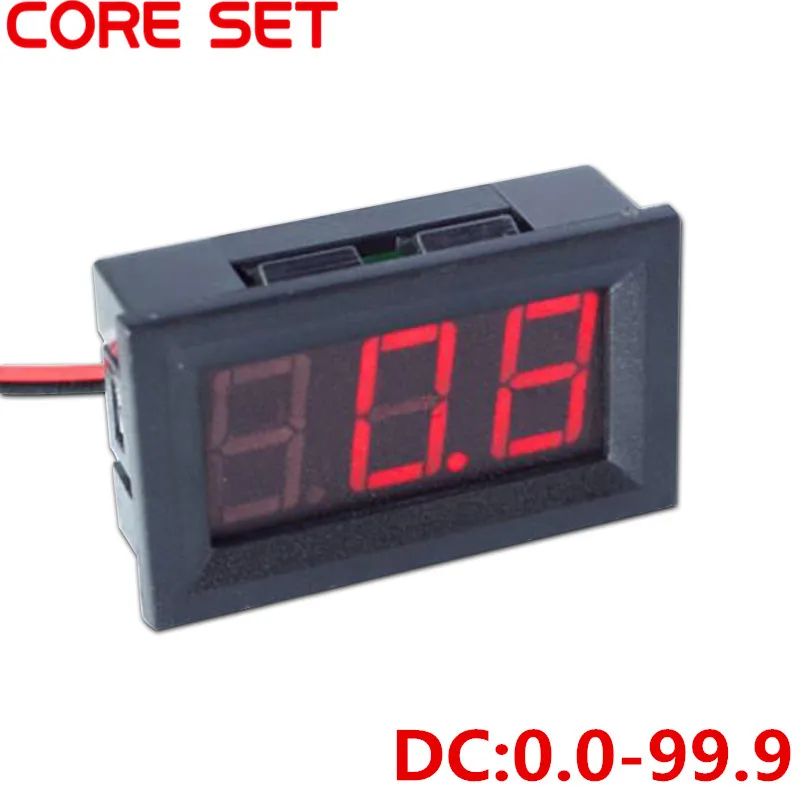0.56" Digital Voltage Meter LED Display 3-wire DC:0-100V Detection of DC voltmeter Voltage Tester
0.56" Digital Voltage Meter LED Display 3-wire DC:0-100V Detection of DC voltmeter Voltage Tester