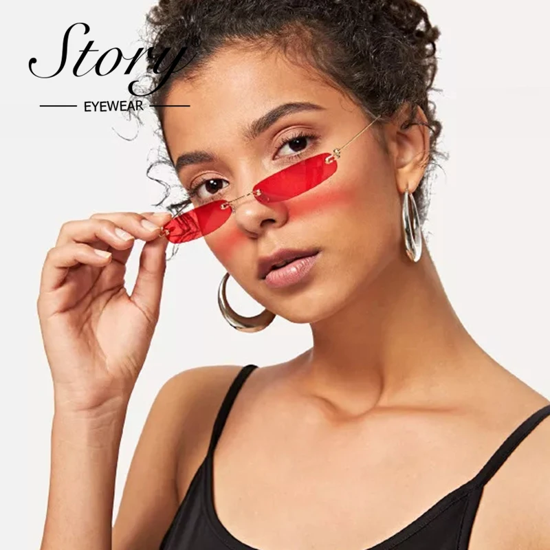 STORY Vintage Small Rectangle Sunglasses Women Men 2018 Retro Narrow Rimles Sun Glasses Yellow Clear Glass Ultralight Shades
STORY Vintage Small Rectangle Sunglasses Women Men 2018 Retro Narrow Rimles Sun Glasses Yellow Clear Glass Ultralight Shades