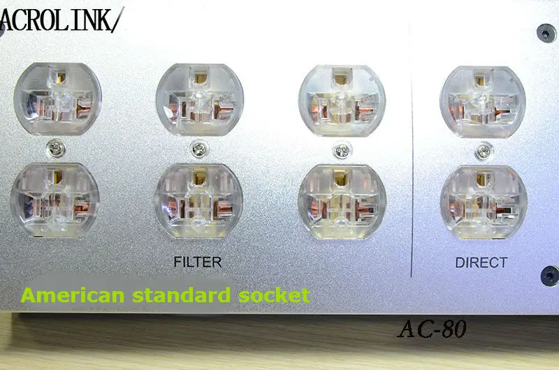 Acrolink AC80 Audio Special Power Supply Filter Purifier Socket American Standard Audio Socket 110V-230V
Acrolink AC80 Audio Special Power Supply Filter Purifier Socket American Standard Audio Socket 110V-230V