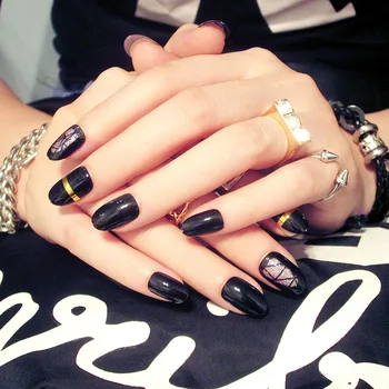 New Arrival Lady Health Daily Nail Care Pregnant Women Available Black False Nail UV Gel Nail Art Easy Manicure Fake Nail Strip
New Arrival Lady Health Daily Nail Care Pregnant Women Available Black False Nail UV Gel Nail Art Easy Manicure Fake Nail Strip
