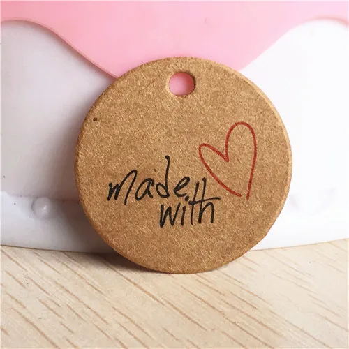 100pcs per lot handmade hang tag kraft paper thank you gift tag label for wedding/candy/baby gift products tagging package
100pcs per lot handmade hang tag kraft paper thank you gift tag label for wedding/candy/baby gift products tagging package