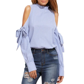Fashion Womens Striped Shirts Lady Summer Long Sleeve Loose Blouse Casual Shirt Tops Sexy Striped Shirt
Fashion Womens Striped Shirts Lady Summer Long Sleeve Loose Blouse Casual Shirt Tops Sexy Striped Shirt