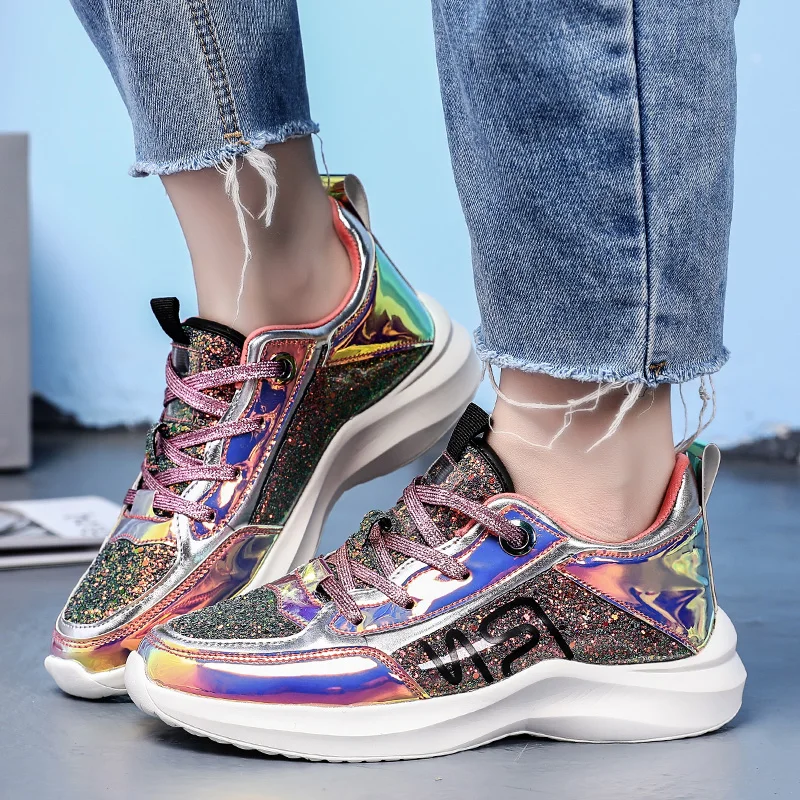 RUIFF 2019 Women's Shoes New Mirror Mirror Fashion Multicolored Series Sports Shoes casual fitness shoe Scooter shoes
RUIFF 2019 Women's Shoes New Mirror Mirror Fashion Multicolored Series Sports Shoes casual fitness shoe Scooter shoes
