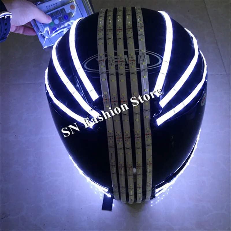 HS20 White color LED light costumes robot dance lighted helmet ballroom dance wears dj disco singer cosplay clothing supply
HS20 White color LED light costumes robot dance lighted helmet ballroom dance wears dj disco singer cosplay clothing supply