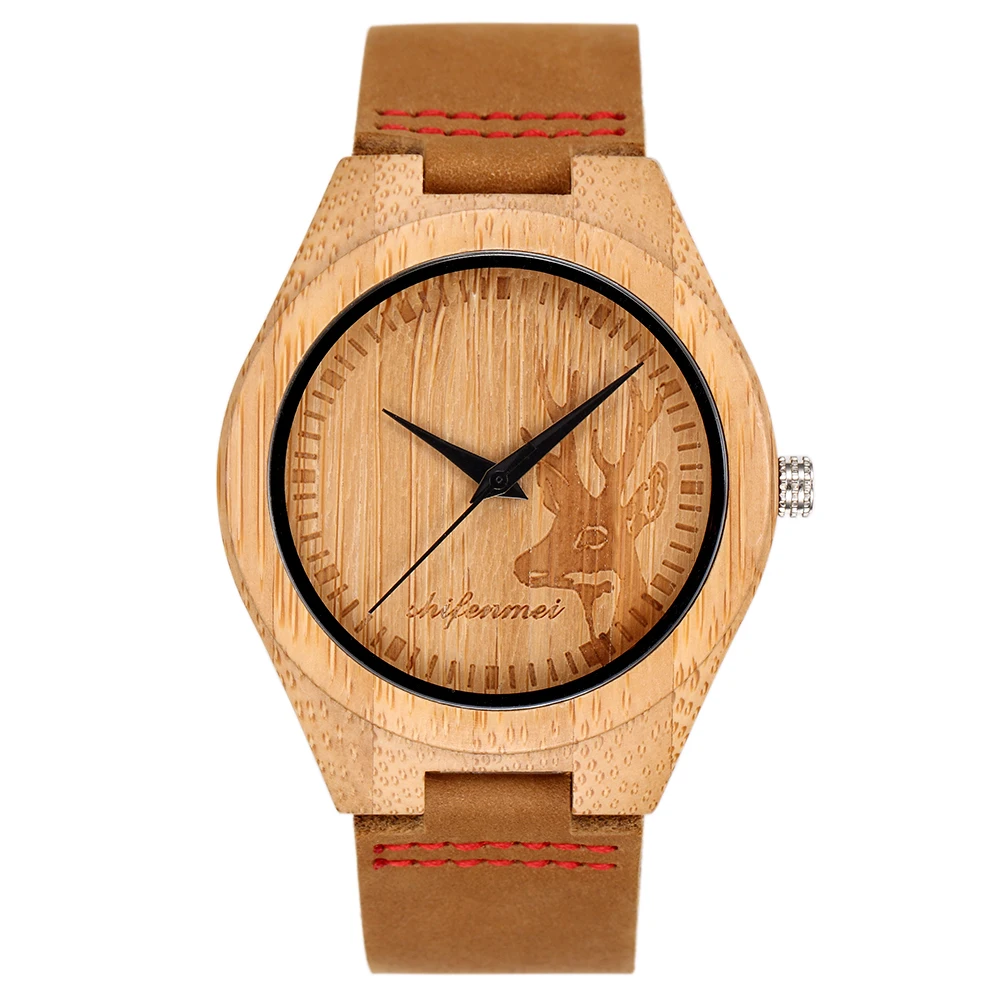 shifenmei S5538 Men / women Watch Simple Pure Analog Bamboo Genuine Leather Mens Watches Luxury carving quartz wristwatch
shifenmei S5538 Men / women Watch Simple Pure Analog Bamboo Genuine Leather Mens Watches Luxury carving quartz wristwatch