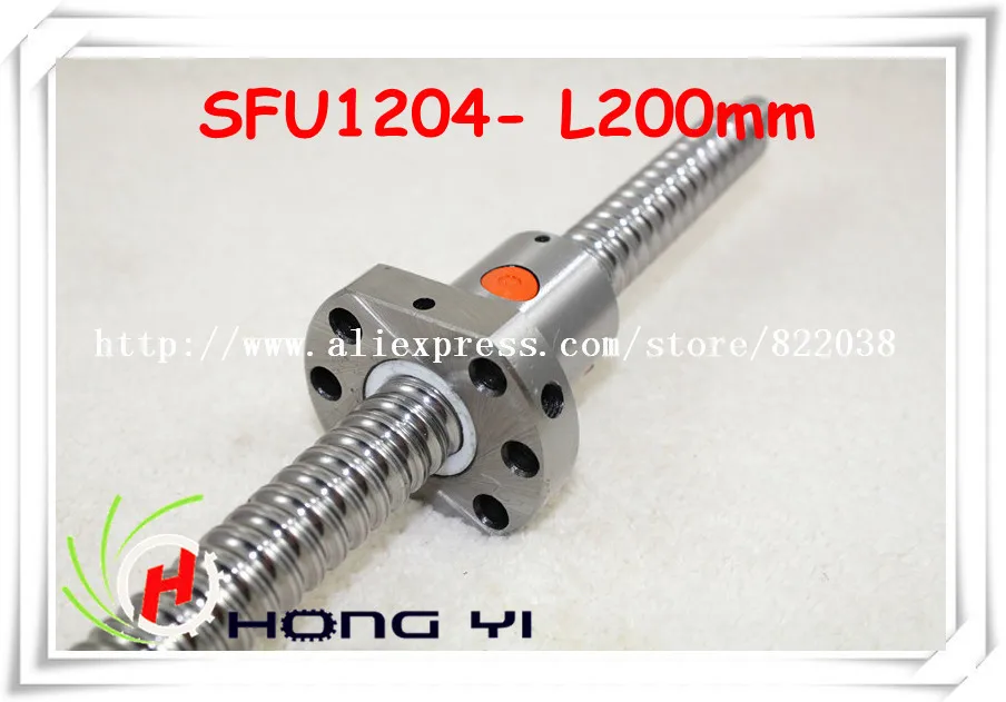 1pcs Ball screw SFU1204 - L200mm+ 1pcs Ballscrew Ballnut for CNC and BK/BF10 standard processing
1pcs Ball screw SFU1204 - L200mm+ 1pcs Ballscrew Ballnut for CNC and BK/BF10 standard processing
