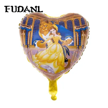 18inch Cartoon Movie Beauty and The Beast Balloon Princess Bell Heart Foil Balls Birthday Wedding Party Decor Supplies Kids Toys
18inch Cartoon Movie Beauty and The Beast Balloon Princess Bell Heart Foil Balls Birthday Wedding Party Decor Supplies Kids Toys